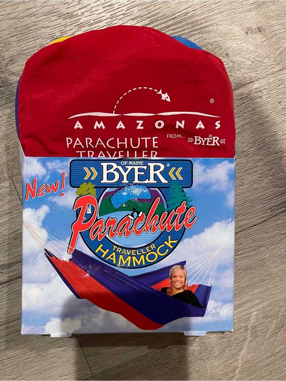 Hammock Traveler Parachute Byer of Maine  Amazonas ultralight hammock Red New